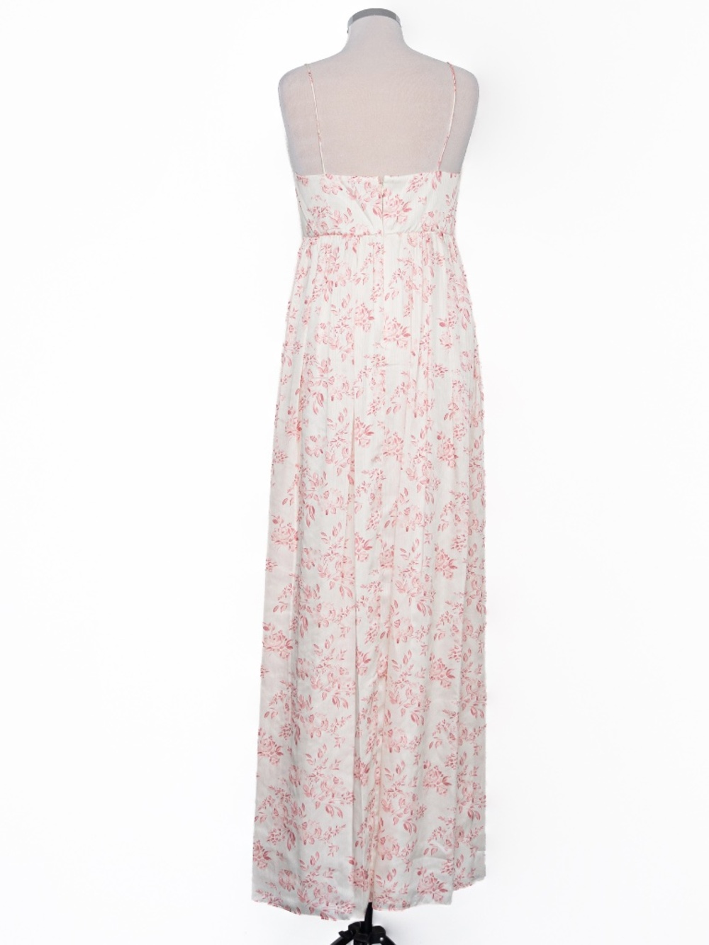 SACHIN & BABI - Jessica Gown Rouge Watercolor Floral Gown - Picture 3 of 11